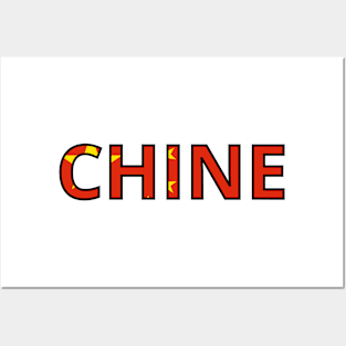 Drapeau Chine Posters and Art